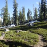 Along the Pacific Crest Trail, near Echo Lake and Lake Tahoe, CA