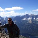 Josh on Mt. Merritt, Glacier National Park, MT